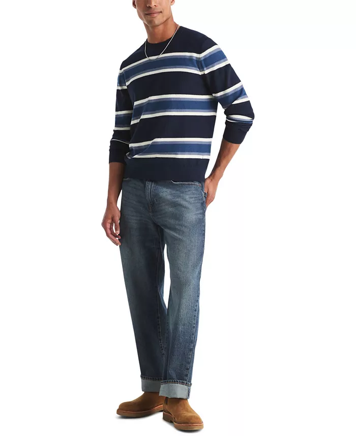 Men's Striped Crewneck Sweater - thumbnail 7