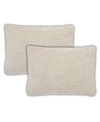 Zephyr Tufted Cotton Throw Pillow Covers, 14"x 20", Set of 2