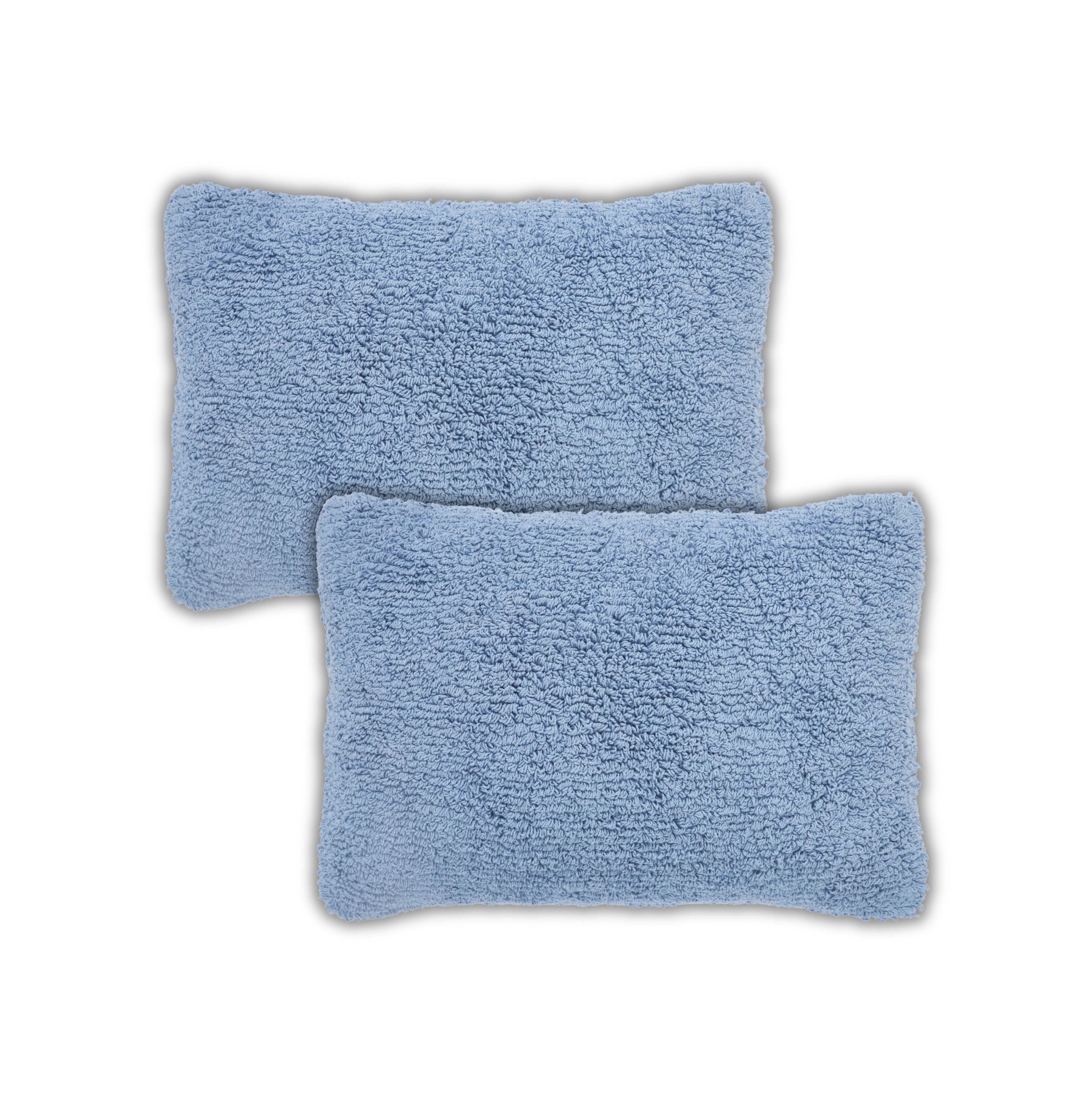 Ihi Home Zephyr Tufted Cotton Throw Pillow Covers, 14"x 20", Set of 2