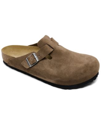 Boston Soft Footbed Suede Clogs from Finish Line