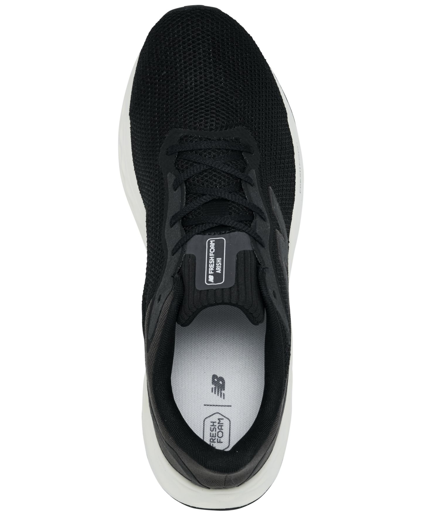 Мужские кроссовки New Balance Fresh Foam Arishi v4 Running, цвет: Чёрный / Синий — фото 5