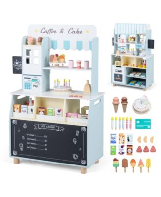 Ice Cream Shop Wooden 27-Piece Playset, Ages 3+