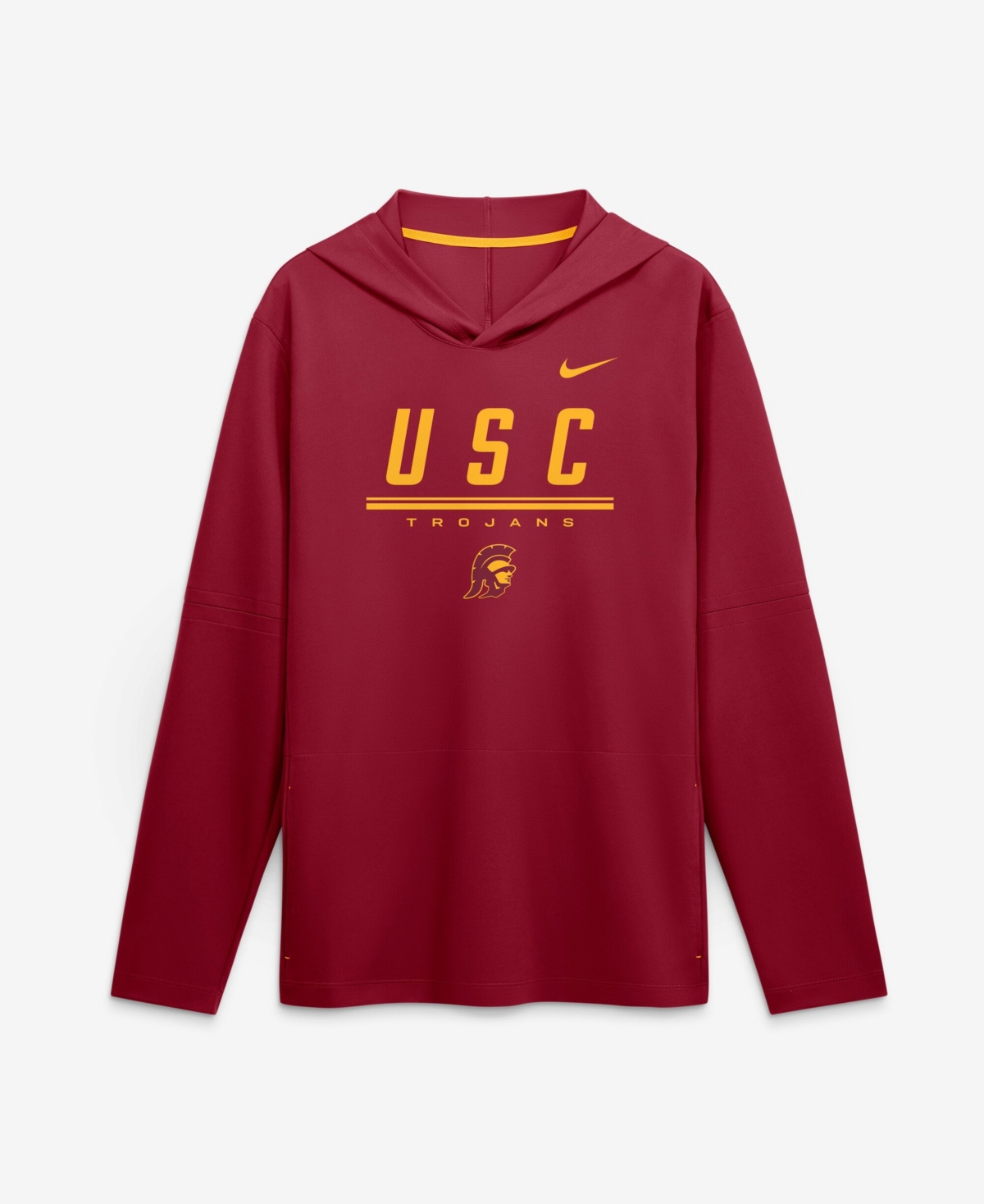 Nike Men's Usc Trojans Sideline Lightweight Hoodie