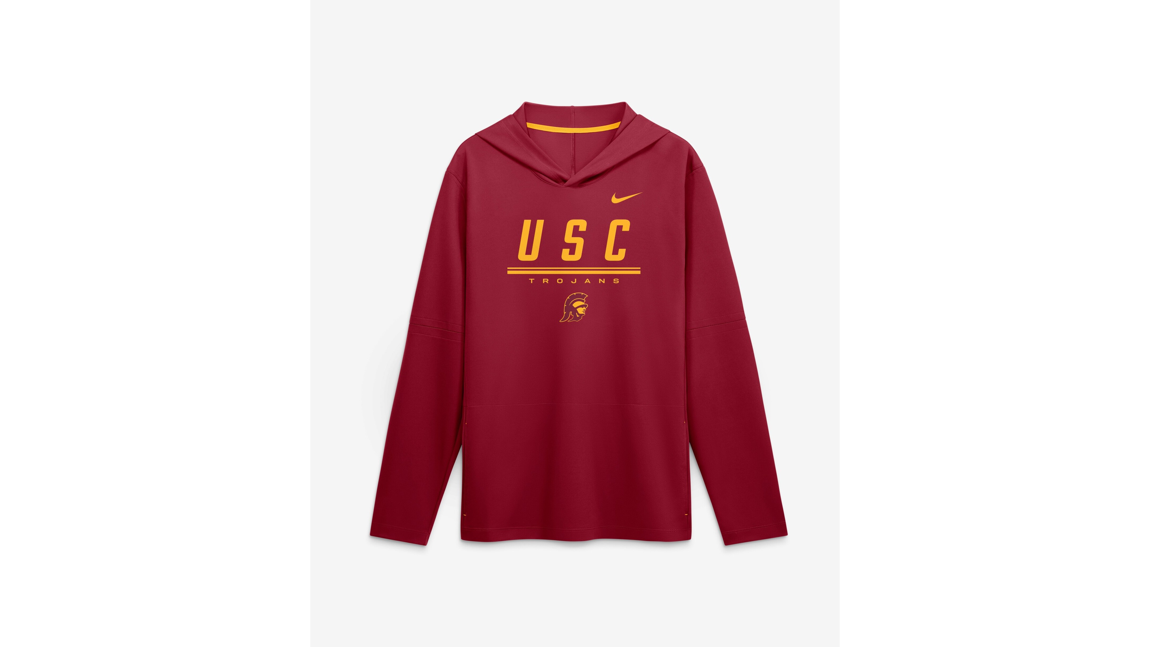 Nike Men's Usc Trojans Sideline Lightweight Hoodie