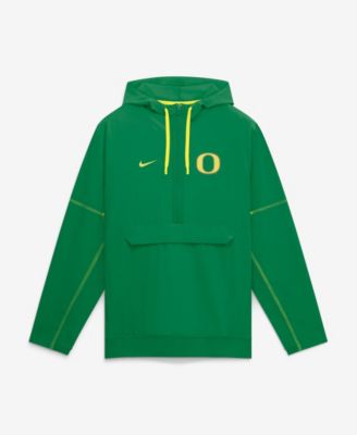 Men's Oregon Ducks 2026 Sideline Anorak Half-Zip Hoodie