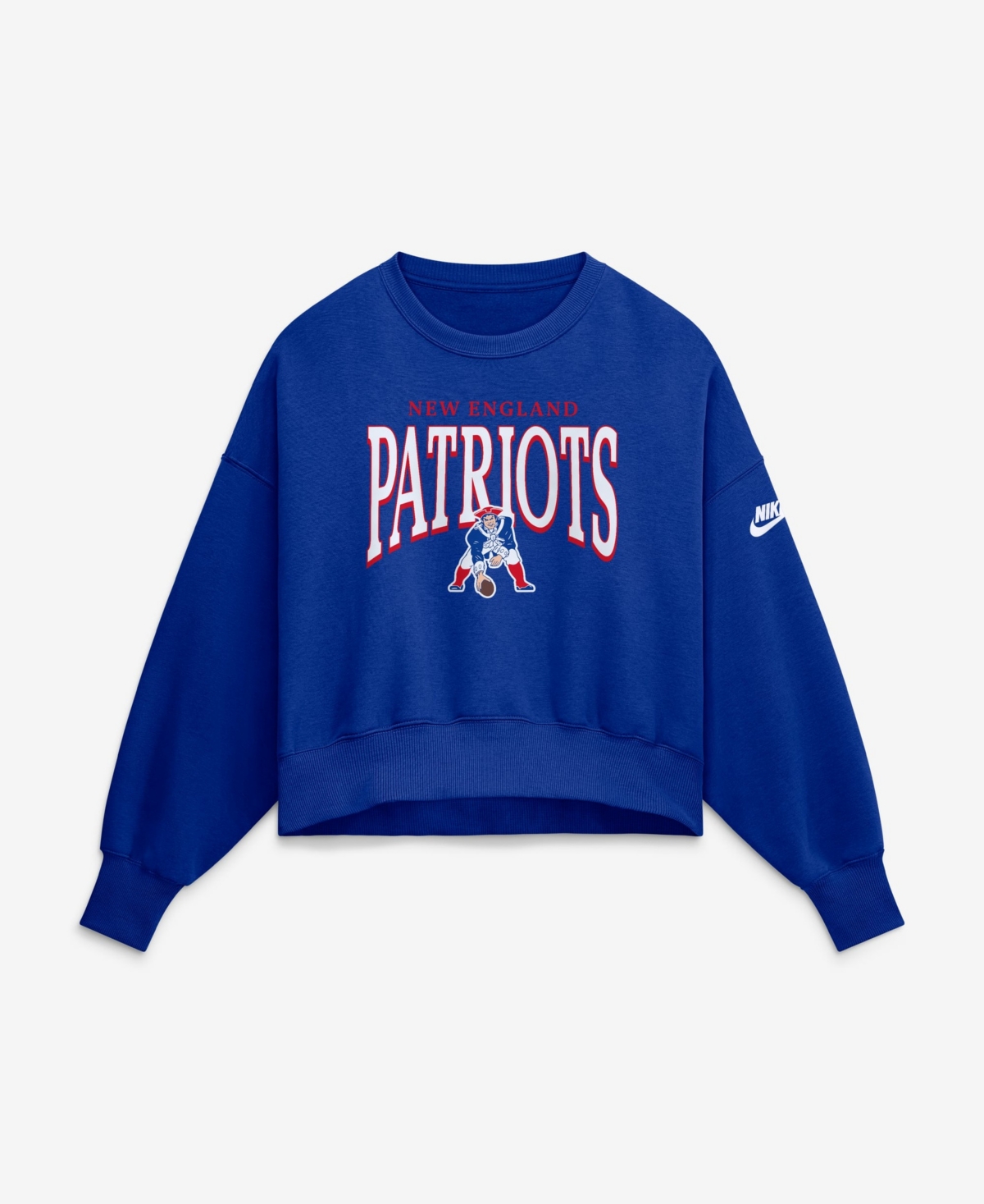 Nike Women's New England Patriots Phoenix Fleece Oversized Sweatshirt