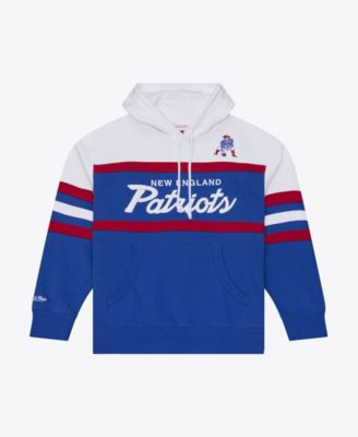 Men's New England Patriots Head Coach Embroidered Cotton-Blend Hoodie