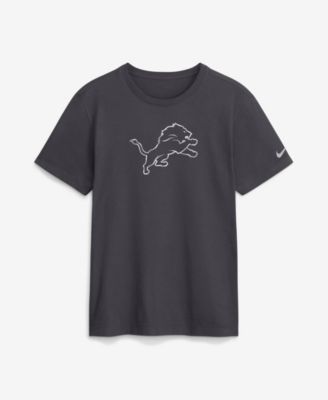 Men's Fractal Logo Detroit Lions T-Shirt