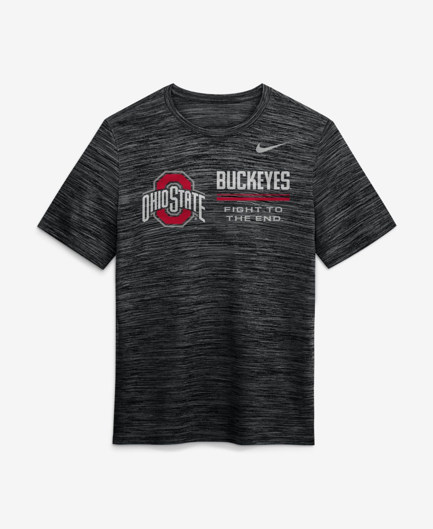 Мужская футболка Nike Ohio State Buckeyes Sideline Velocity — фото 2