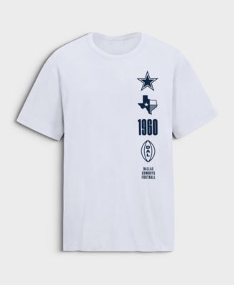 Men's Dallas Cowboys Breaking Tackles Legacy Screen-Printed Classic Fit T-Shirt