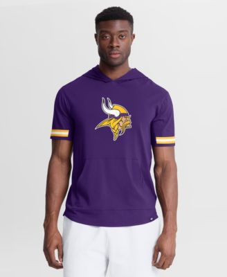 Men's Minnesota Vikings Optimal Play Short-Sleeve Classic-Fit Hoodie