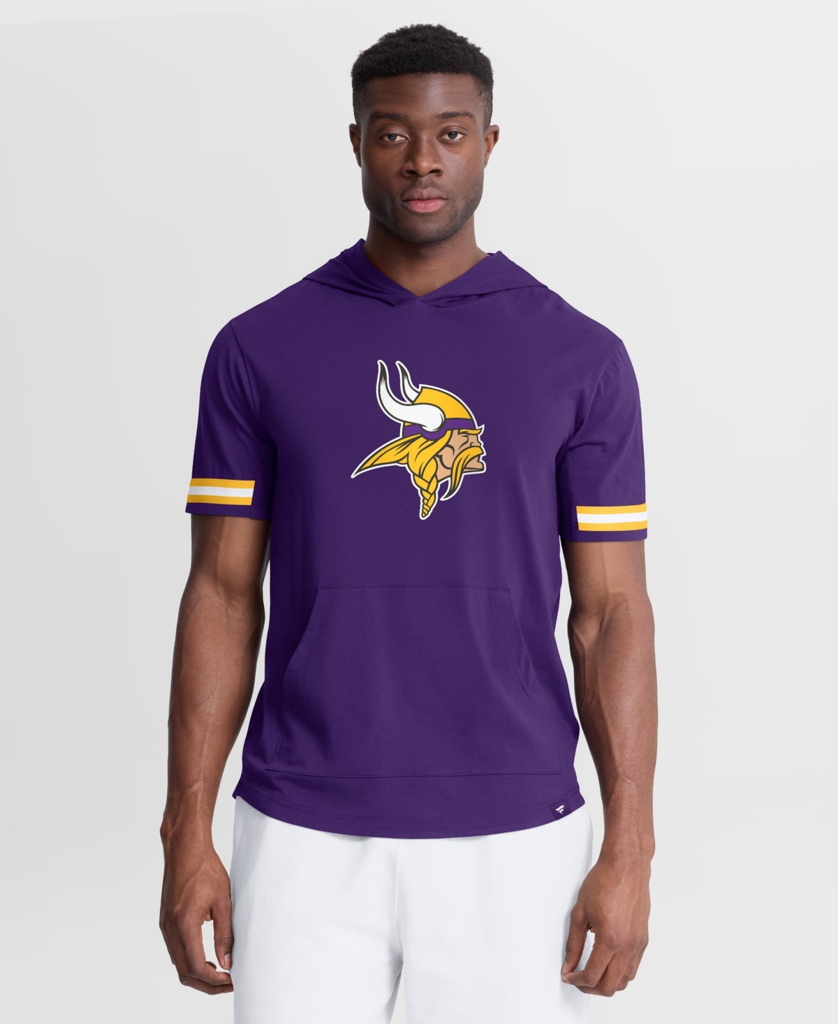 Fanatics Men's Minnesota Vikings Optimal Play Short-Sleeve Classic-Fit Hoodie