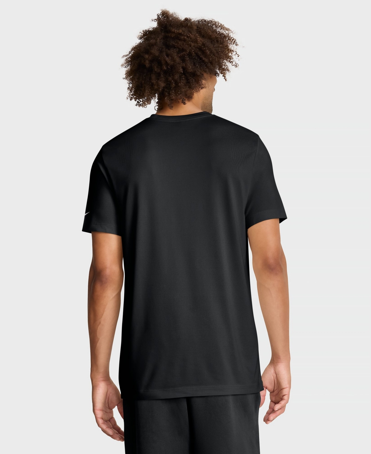 Nike Men's Cincinnati Bengals Legend Icon Dri-fit Crewneck Screen Print Graphics T-Shirt
