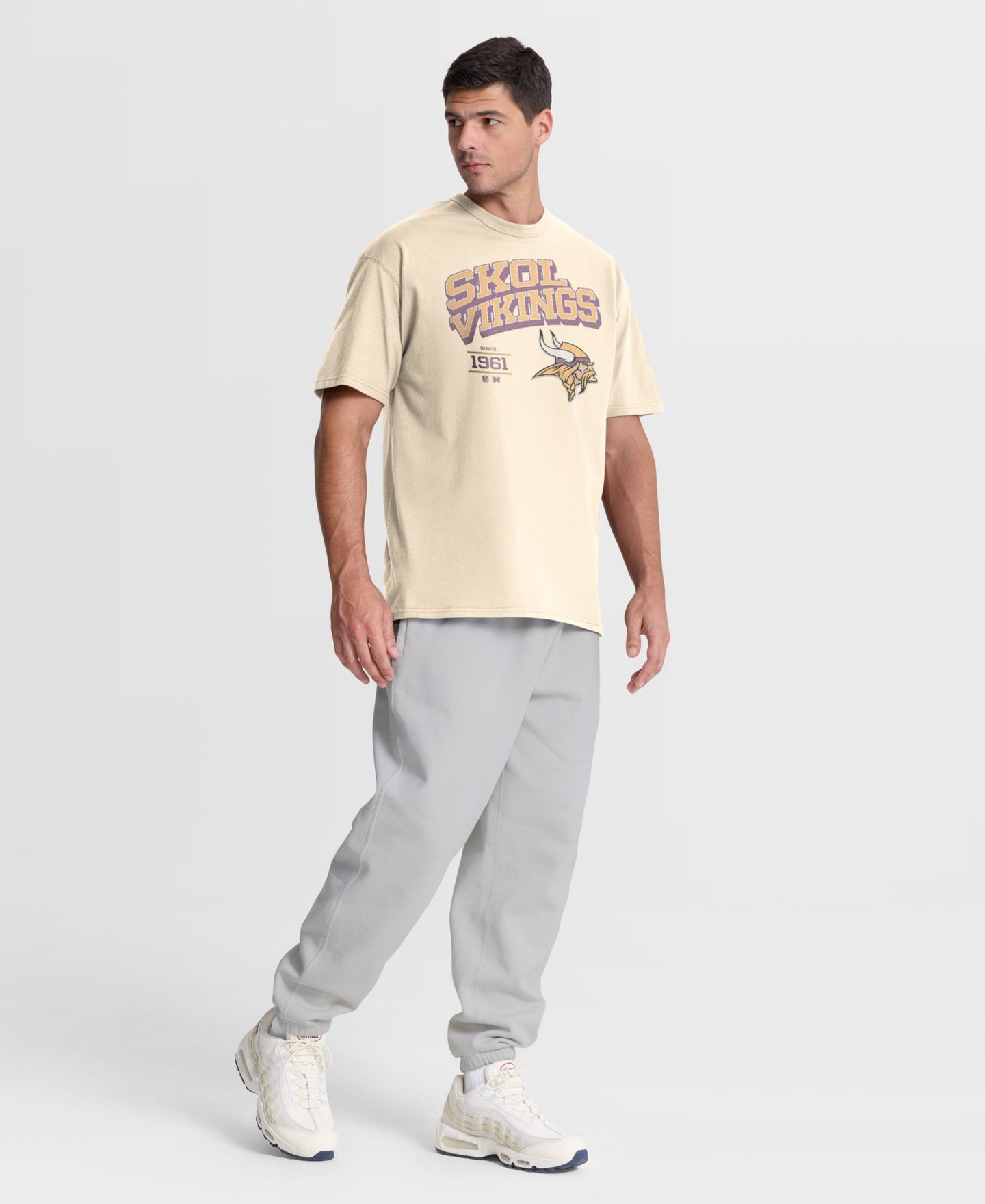 Мужская футболка Nike Minnesota Vikings Max90 Vintage Heavyweight-Cotton — фото 5