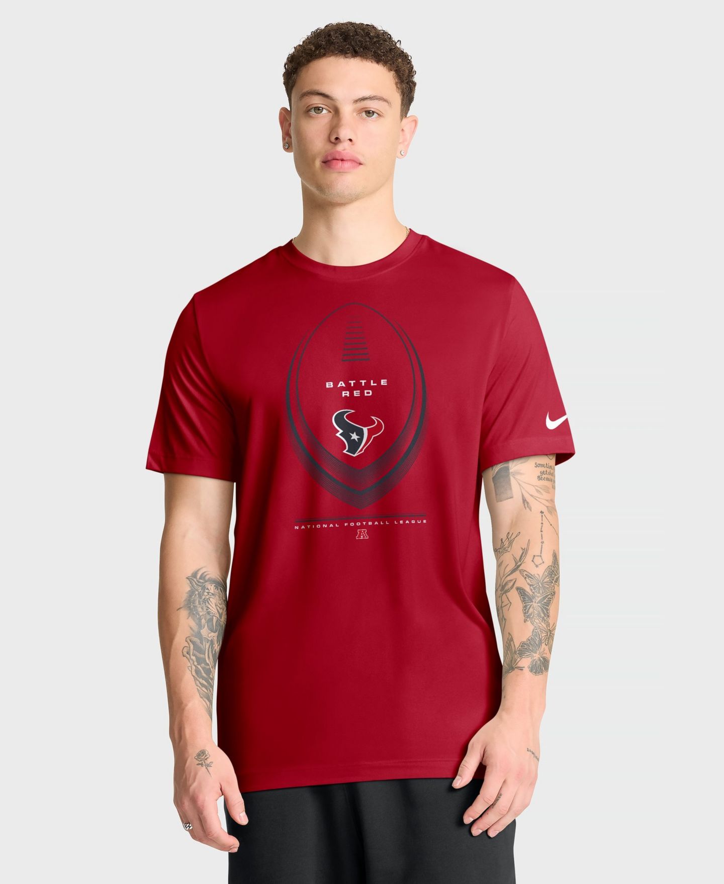 Мужская футболка Nike Houston Texans Legend Icon Regular Fit — фото 1