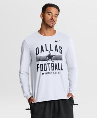 Men's Dallas Cowboys America's Team Essential Long-Sleeve Cotton T-Shirt