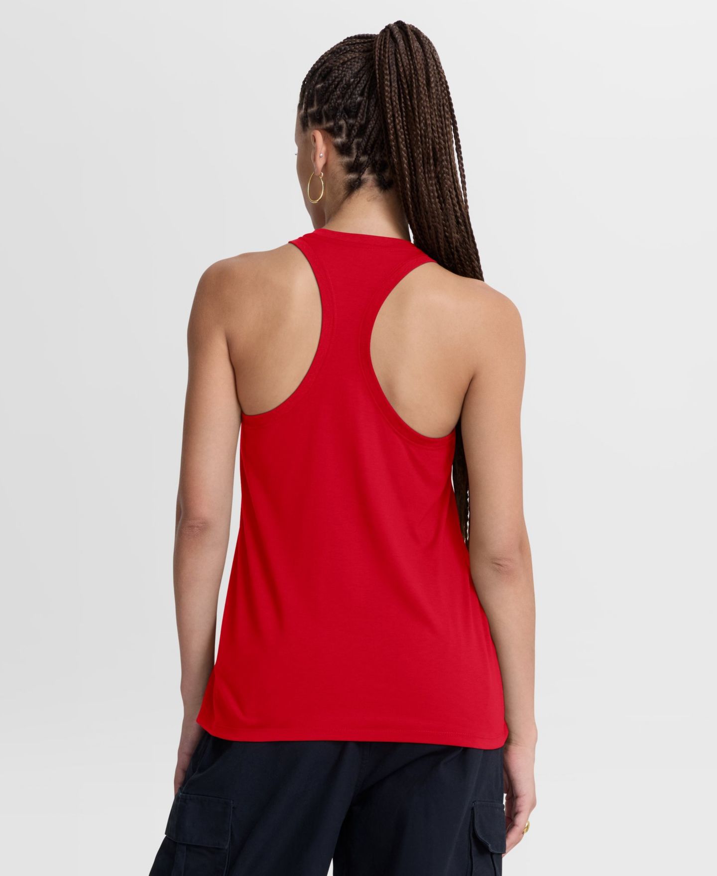 Женский топ Nike Kansas City Chiefs Primetime Dri-FIT Scoop Neck Tri-Blend — фото 4
