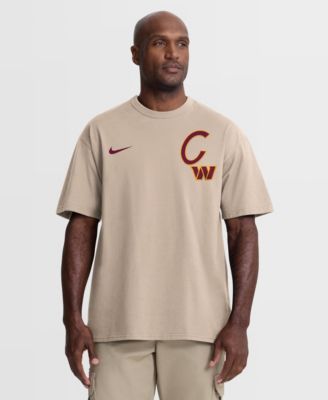 Men's Washington Commanders Rewind Max90 Relaxed-Fit Heavyweight-Cotton T-Shirt