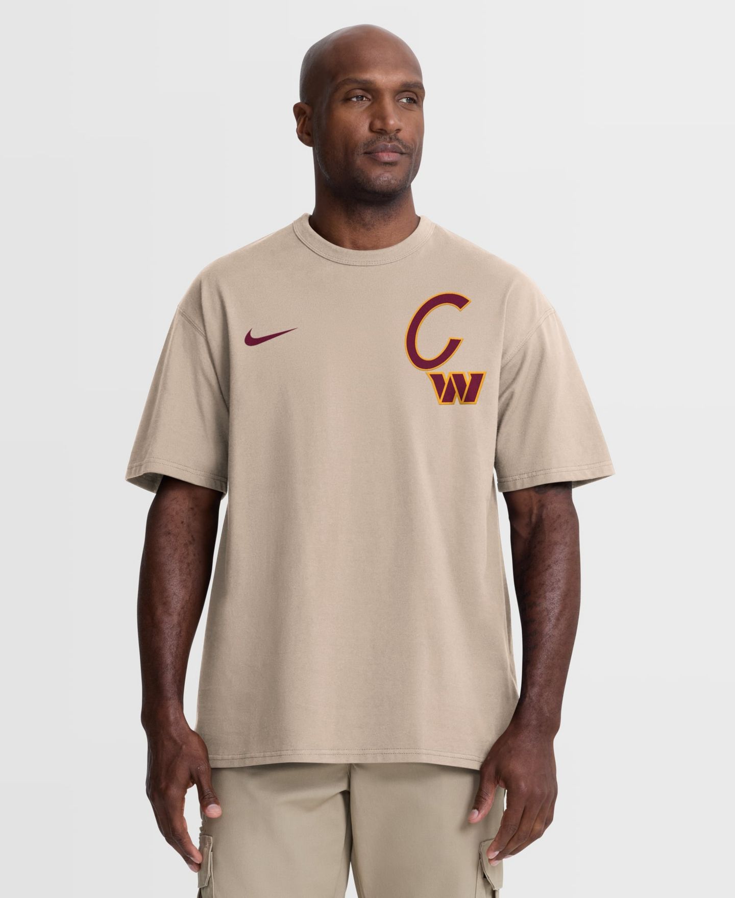 Мужская футболка Nike Washington Commanders Rewind Max90 Relaxed-Fit Heavyweight-Cotton — фото 1