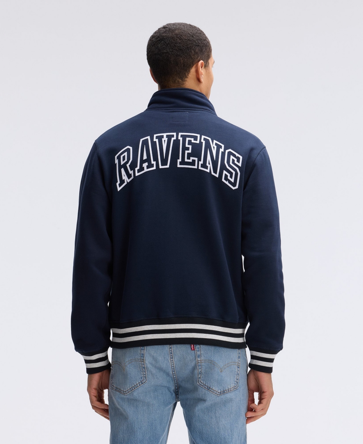 Fanatics Men's Baltimore Ravens IconicFleece Full-Zip Jacket