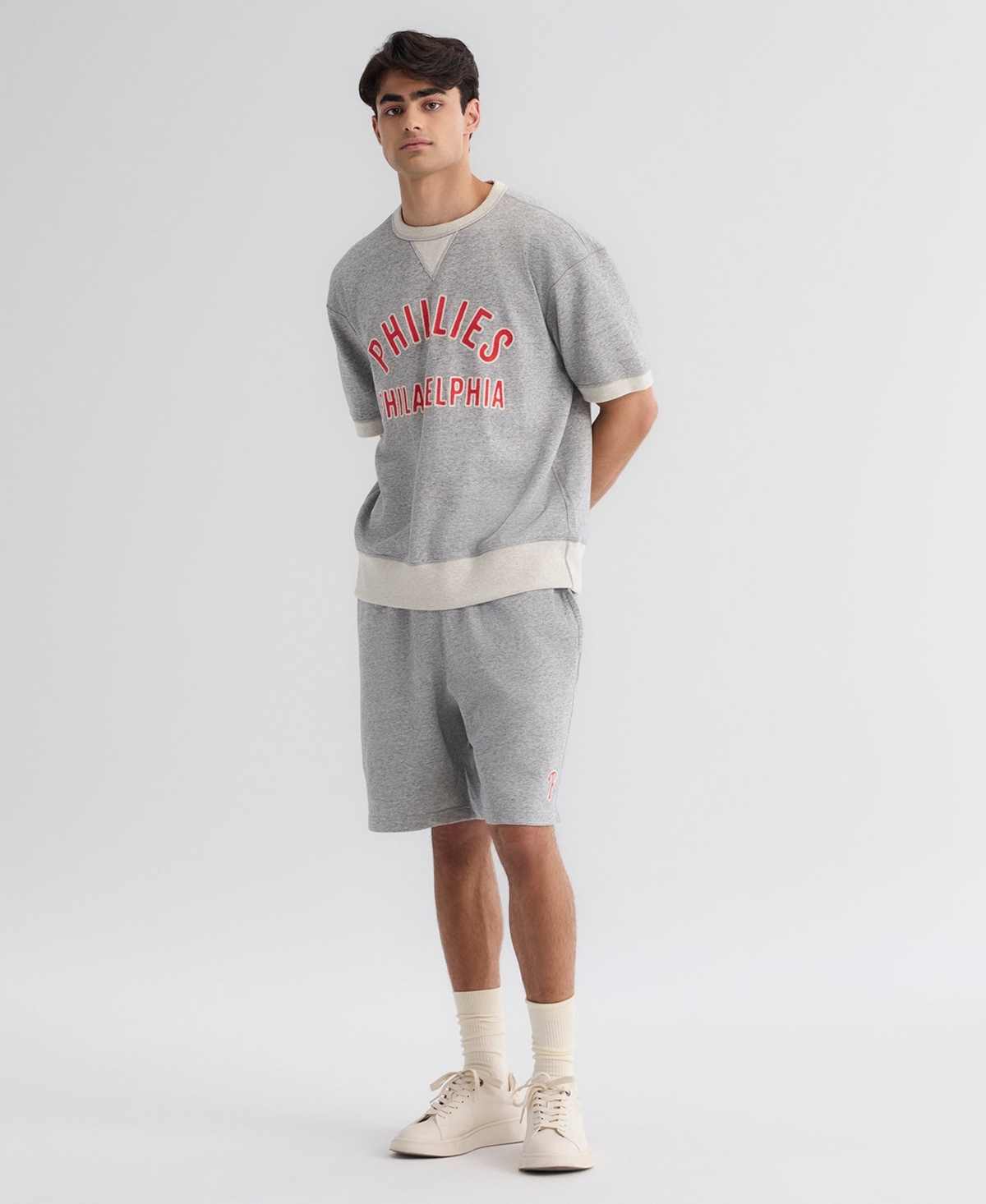Fanatics Men's Philadelphia Phillies Iconic Terry Warm-Up Shorts, 8.25" Inseam