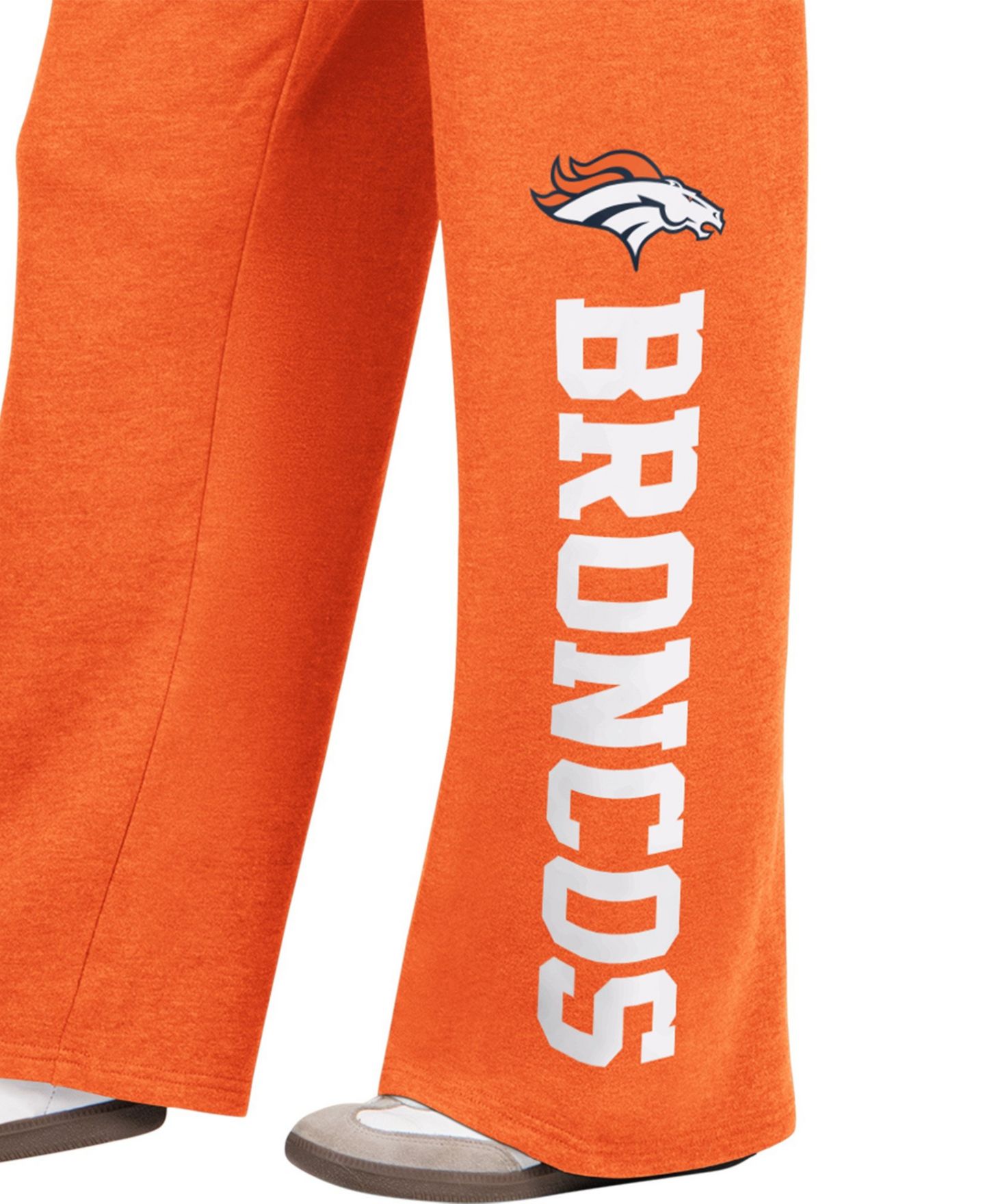 Женские брюки Starter Denver Broncos Field Wide-Leg Drawstring Sweatpants — фото 3