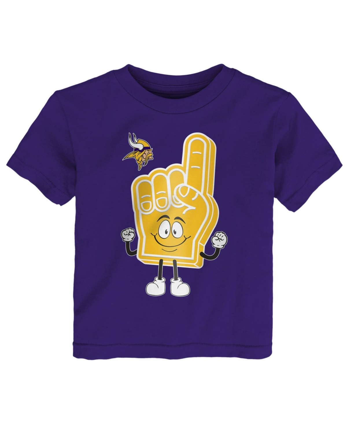Outerstuff Baby Boys And Girls Purple Minnesota Vikings Handy Man T-shirt