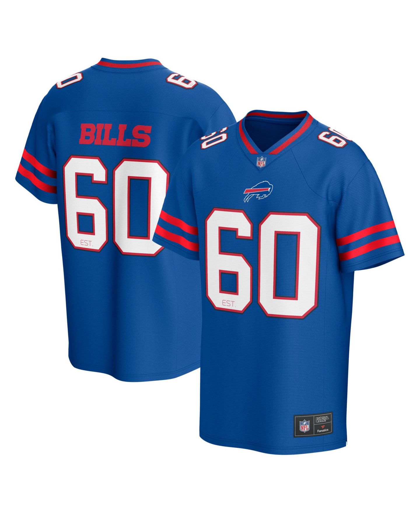 Мужская футболка Fanatics Buffalo Bills After Hours V-Neck Mesh — фото 1