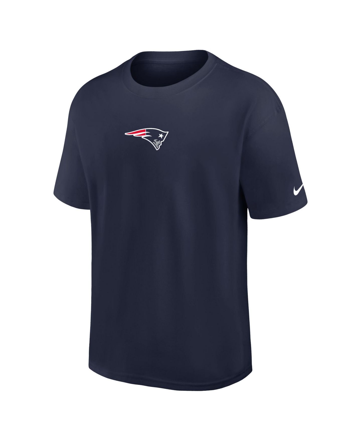 Мужская футболка Nike New England Patriots Max90 Relaxed-Fit Dropped-Shoulder — фото 2