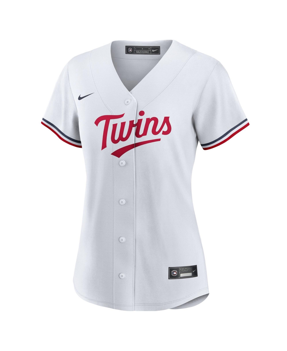 Nike Women's Minnesota Twins Ryan Jeffers 27 Replica V-Neck Short-Sleeve Jersey