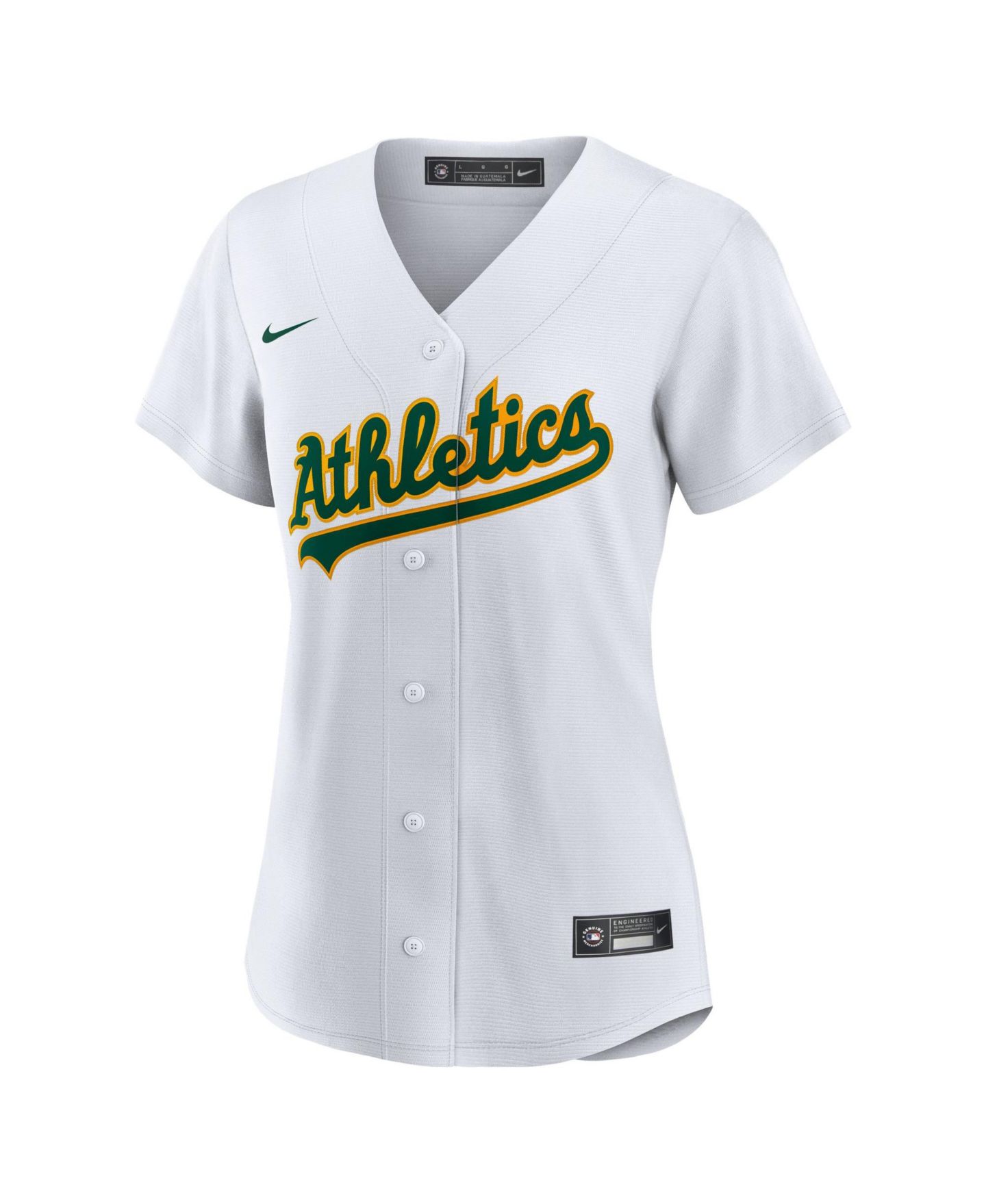 Женский топ Nike Oakland Athletics Jeff McNeil Home Replica Jersey — фото 2