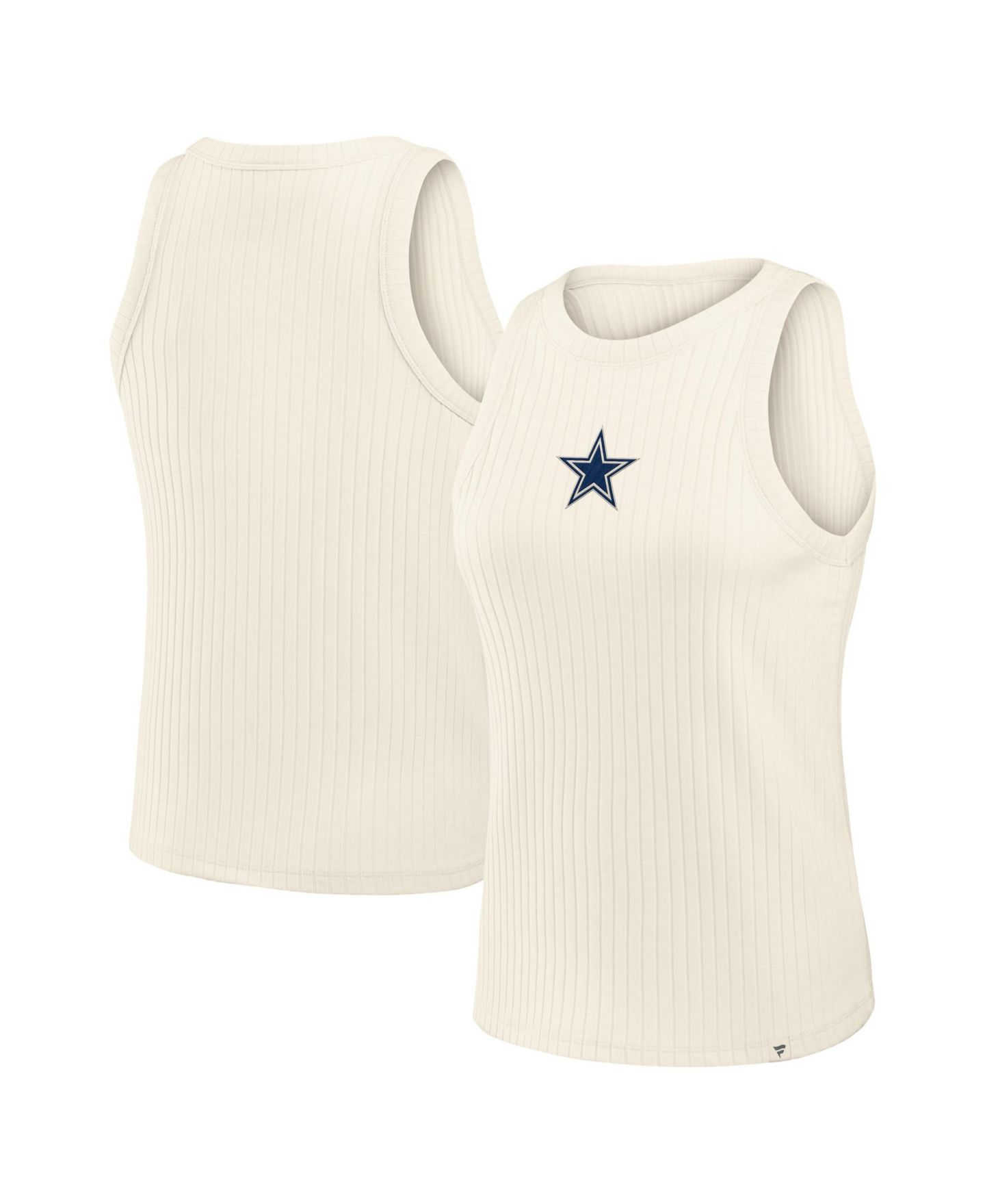 Женский топ Fanatics Dallas Cowboys Star Play Ribbed Slim-Fit — фото 1