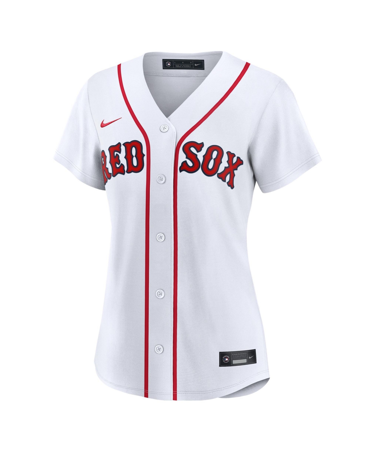 Nike Women's Boston Red Sox Trevor Story V-Neck Loose Fit Short-Sleeve Jersey