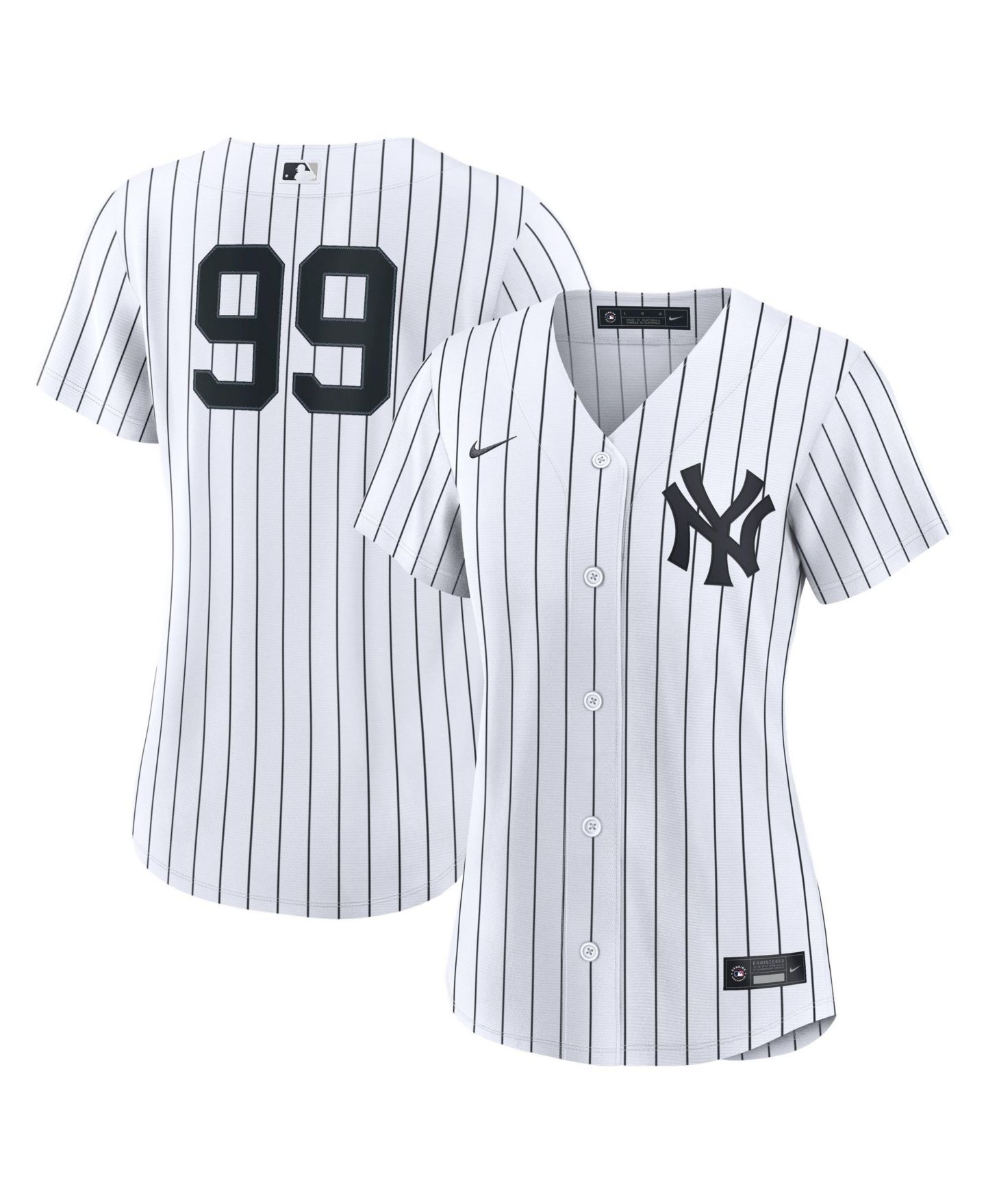 Женский топ Nike Aaron Judge New York Yankees Home Replica Jersey — фото 1