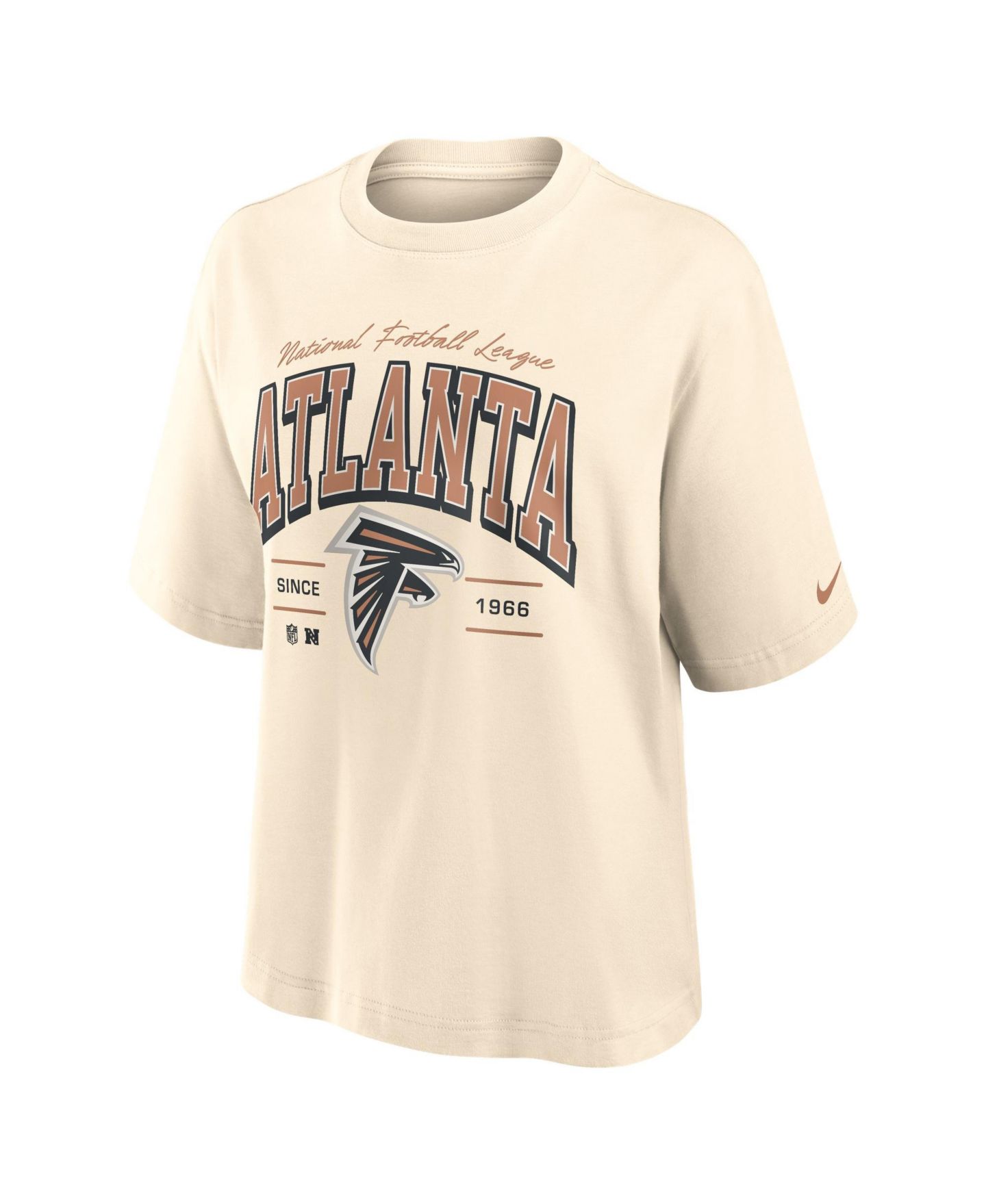 Женская футболка Nike Atlanta Falcons Vintage Mod Boxy Heavyweight — фото 2