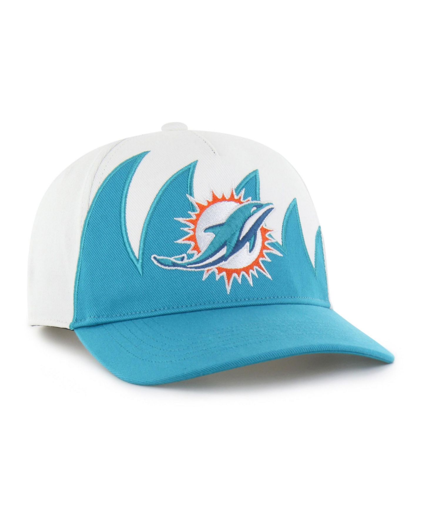Мужская кепка '47 Brand Miami Dolphins Jagged Adjustable — фото 2