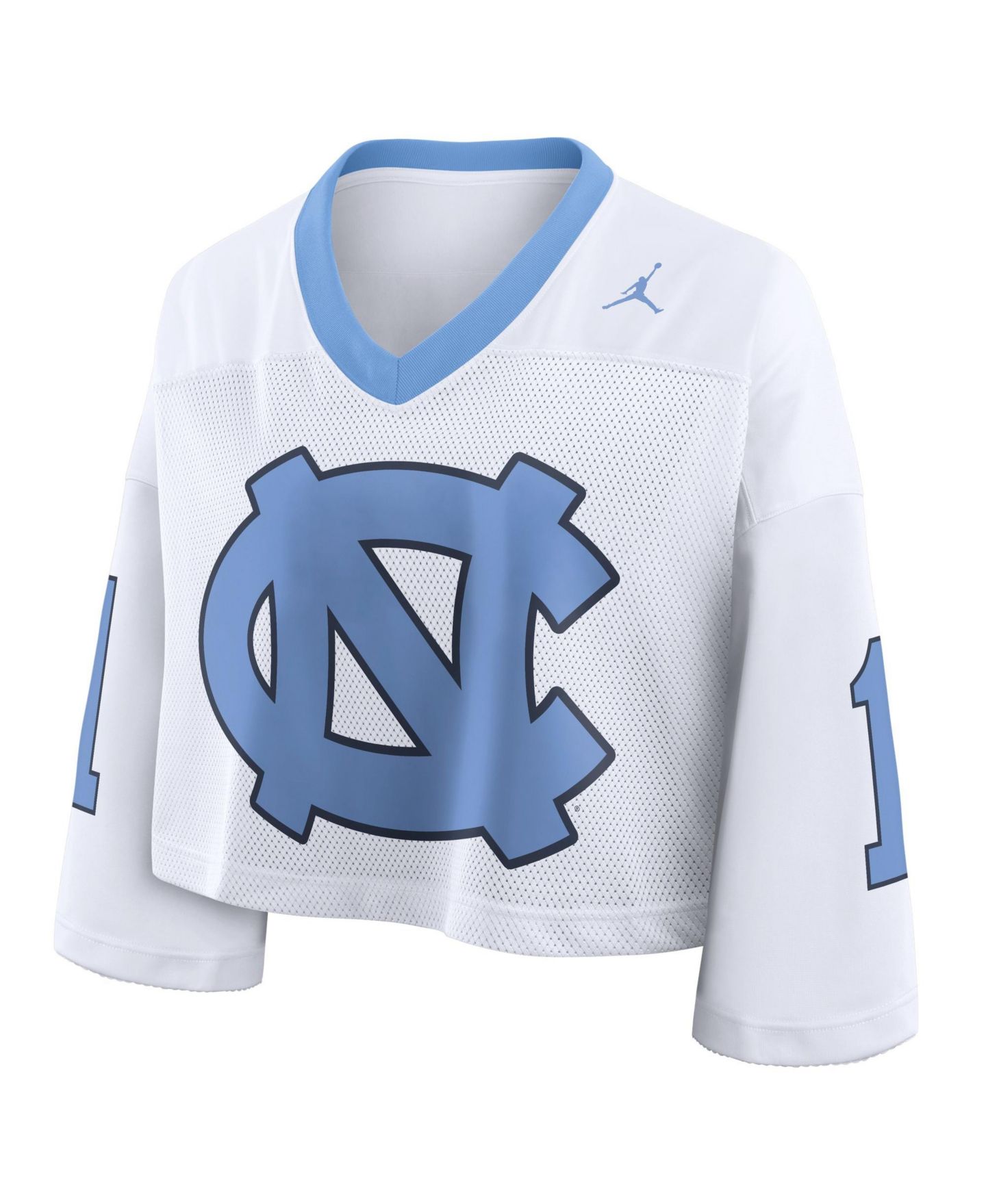 Женские топы Nike North Carolina Tar Heels V-Neck Cropped Fashion — фото 2