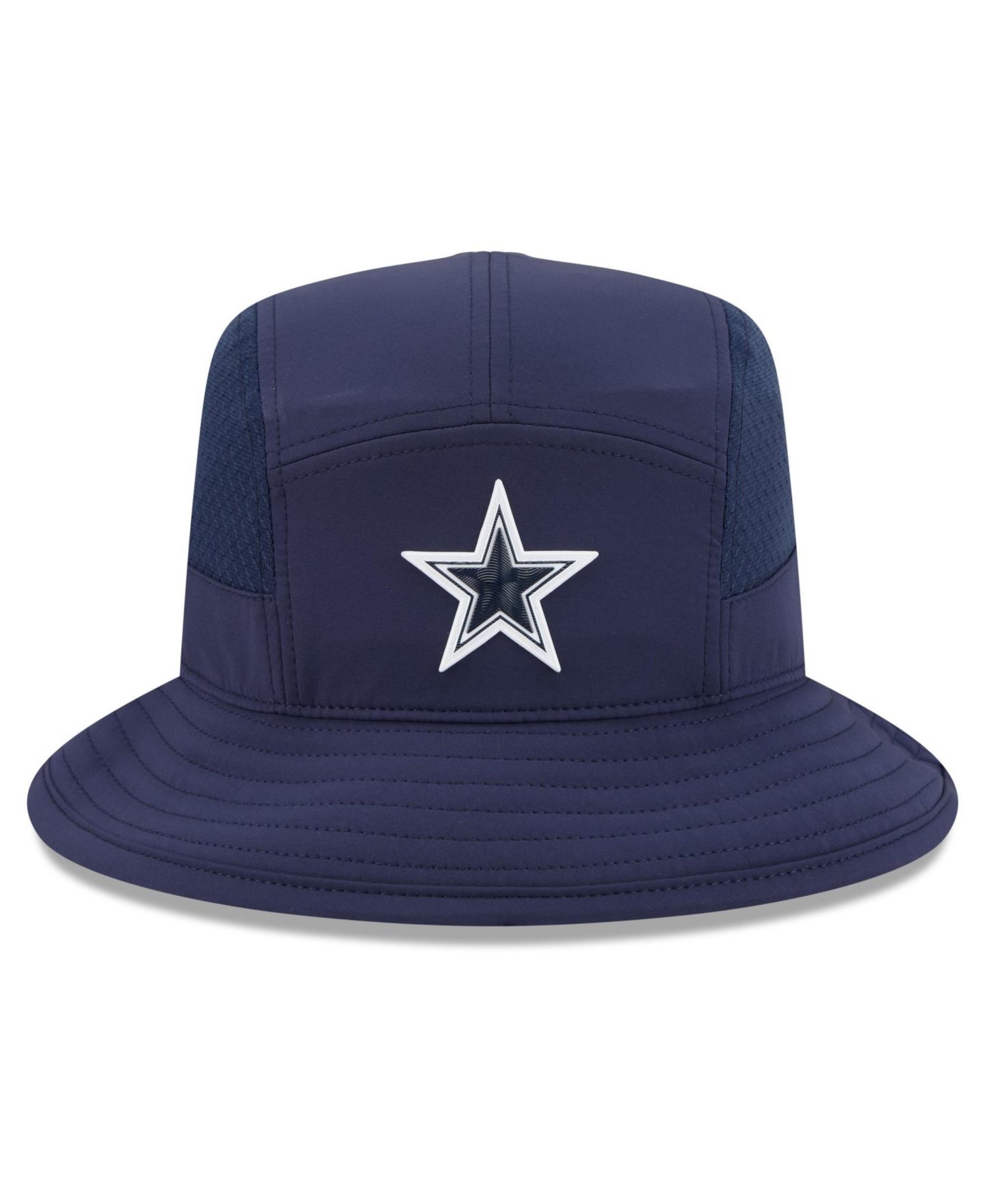 Мужская панама New Era Dallas Cowboys Sideline Bucket Hat — фото 2