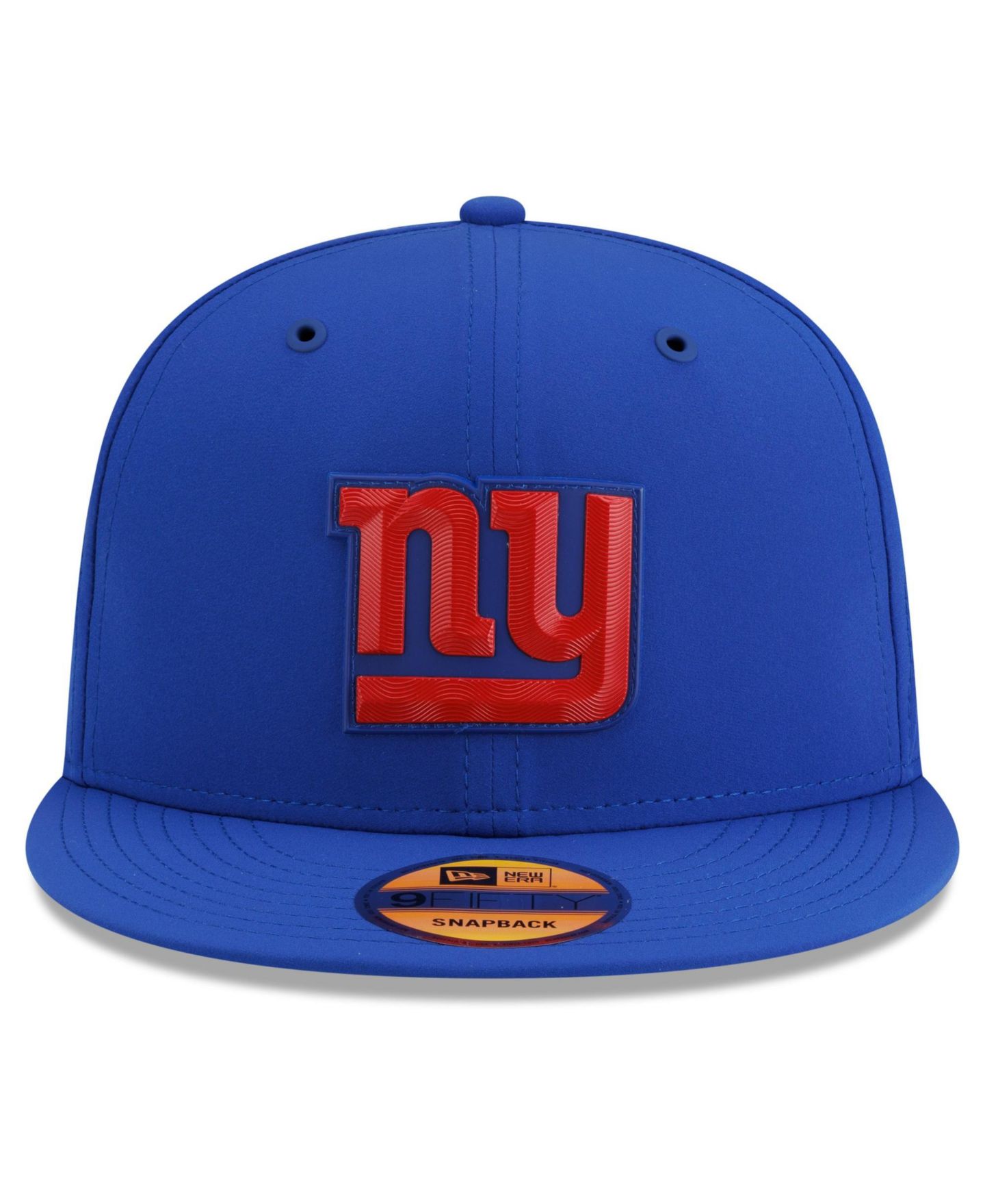Мужская кепка New Era Royal New York Giants 2026 Sideline 9FIFTY Snapback Hat — фото 2