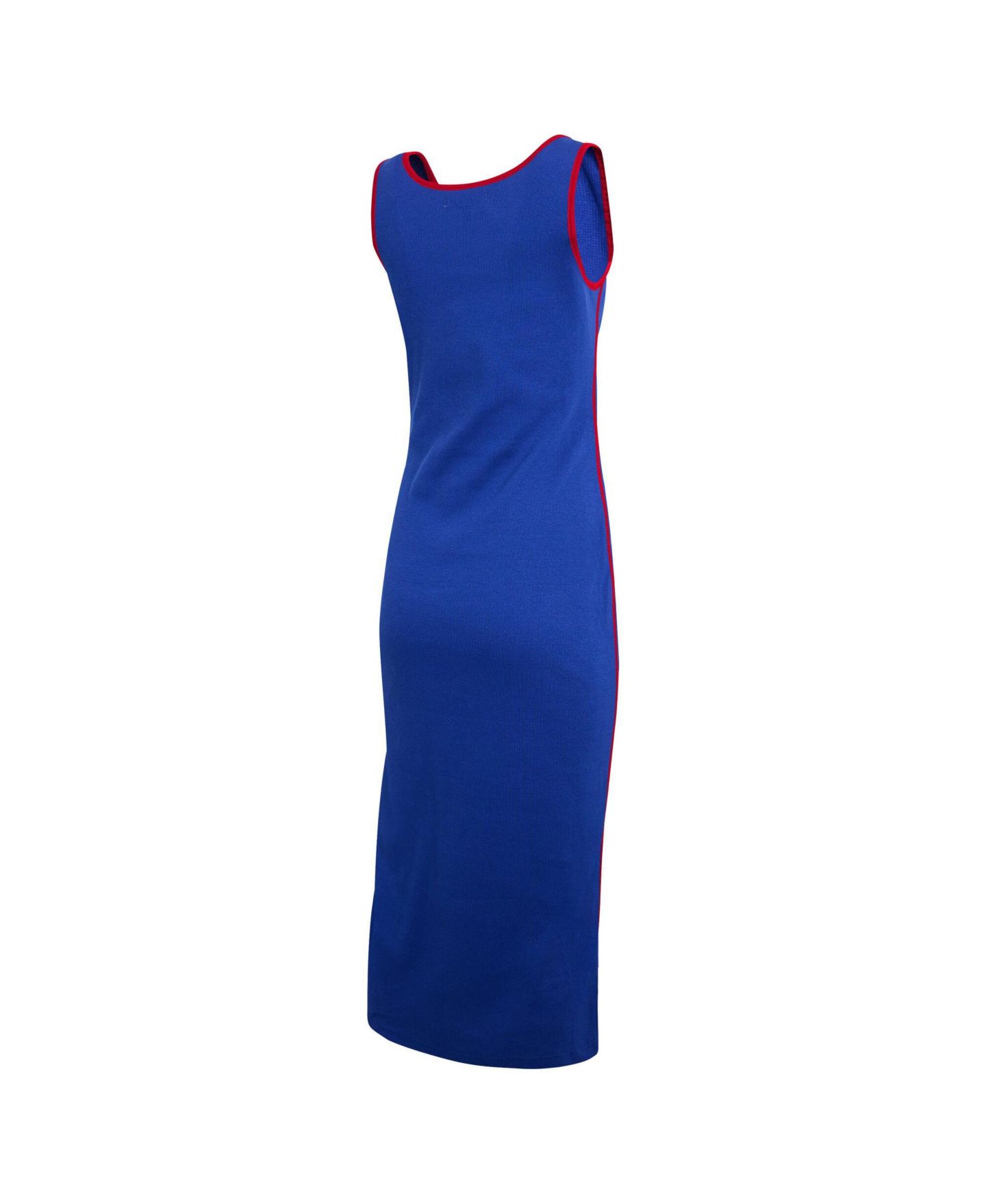 Женское платье WEAR by Erin Andrews Buffalo Bills Ribbed Midi Body-Con Tank Dress — фото 4