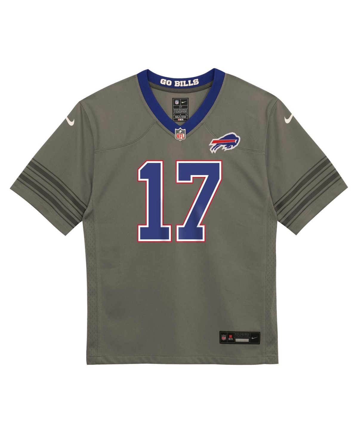 Nike Boys' and Girls' 2T-5T Buffalo Bills Josh Allen Nickel City Jersey