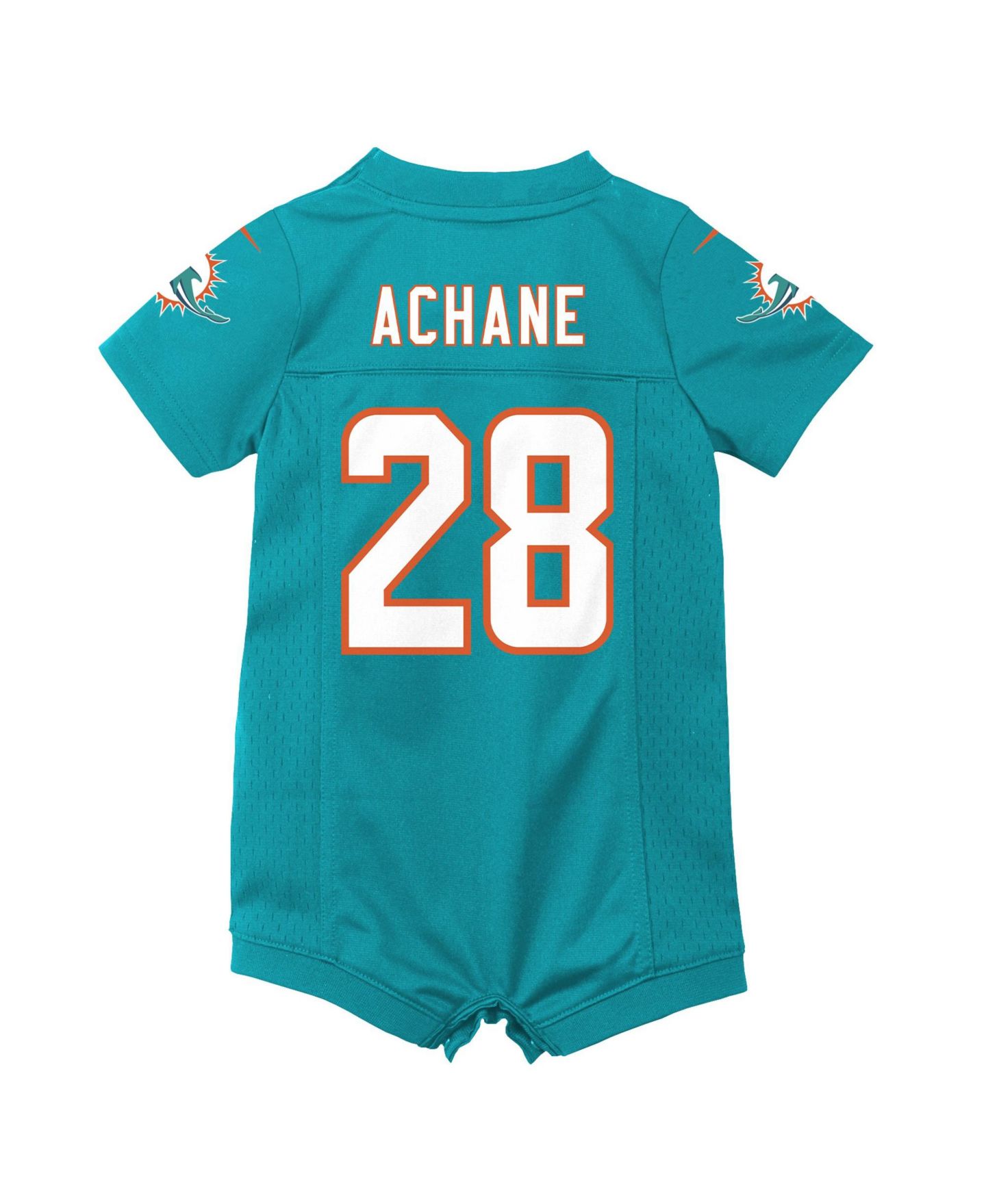 Комбинезон Nike De'Von Achane V-Neck Miami Dolphins для малышей — фото 3