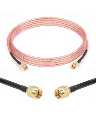 RG316 Low-Loss Flexible Coaxial Antenna Extension Cable for WiFi Routers/GPS/SDR