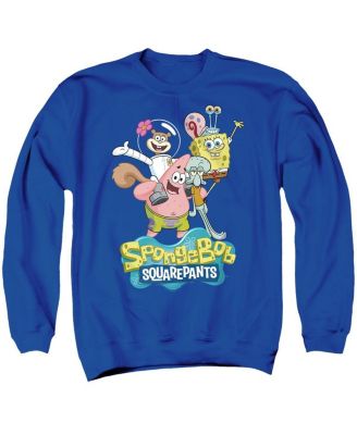 Men's Group Shot Graphic Long-Sleeve Crewneck Sweatshirt