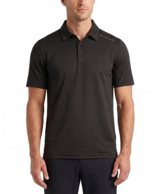 Men's Jacquard Knit Polo Shirt