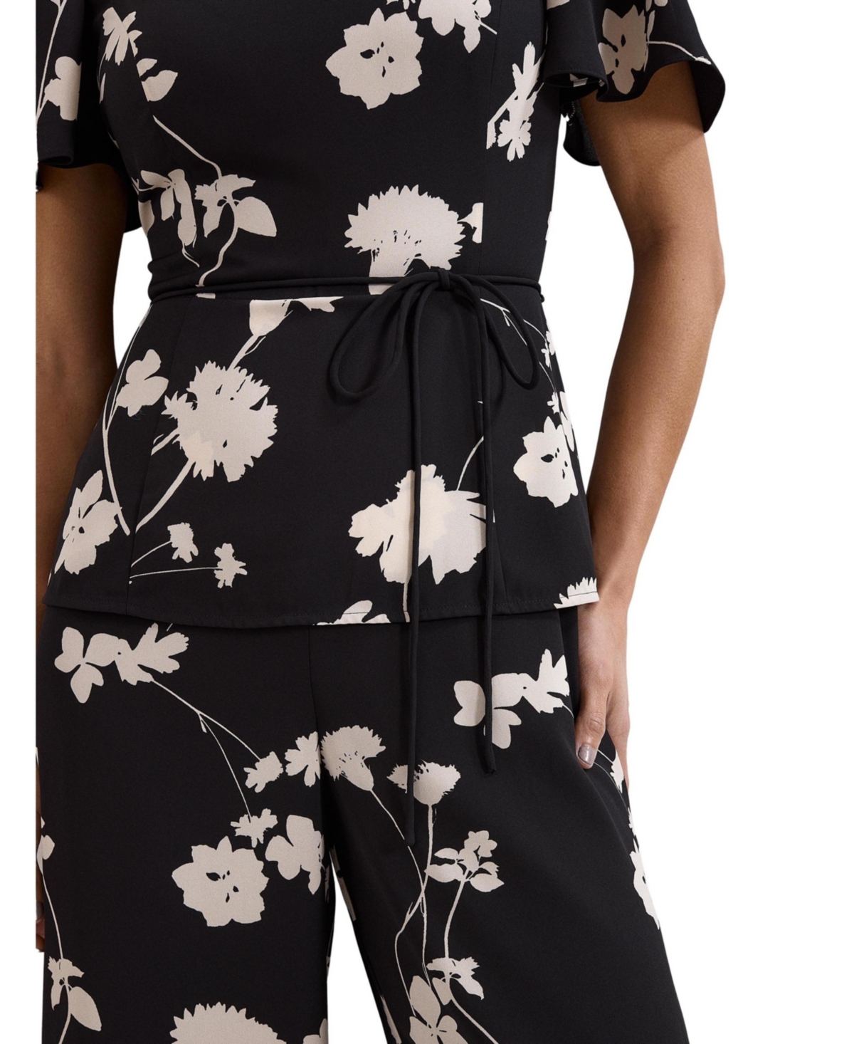 Phase Eight Women's Jolie Cropped Wide-Leg Jumpsuit