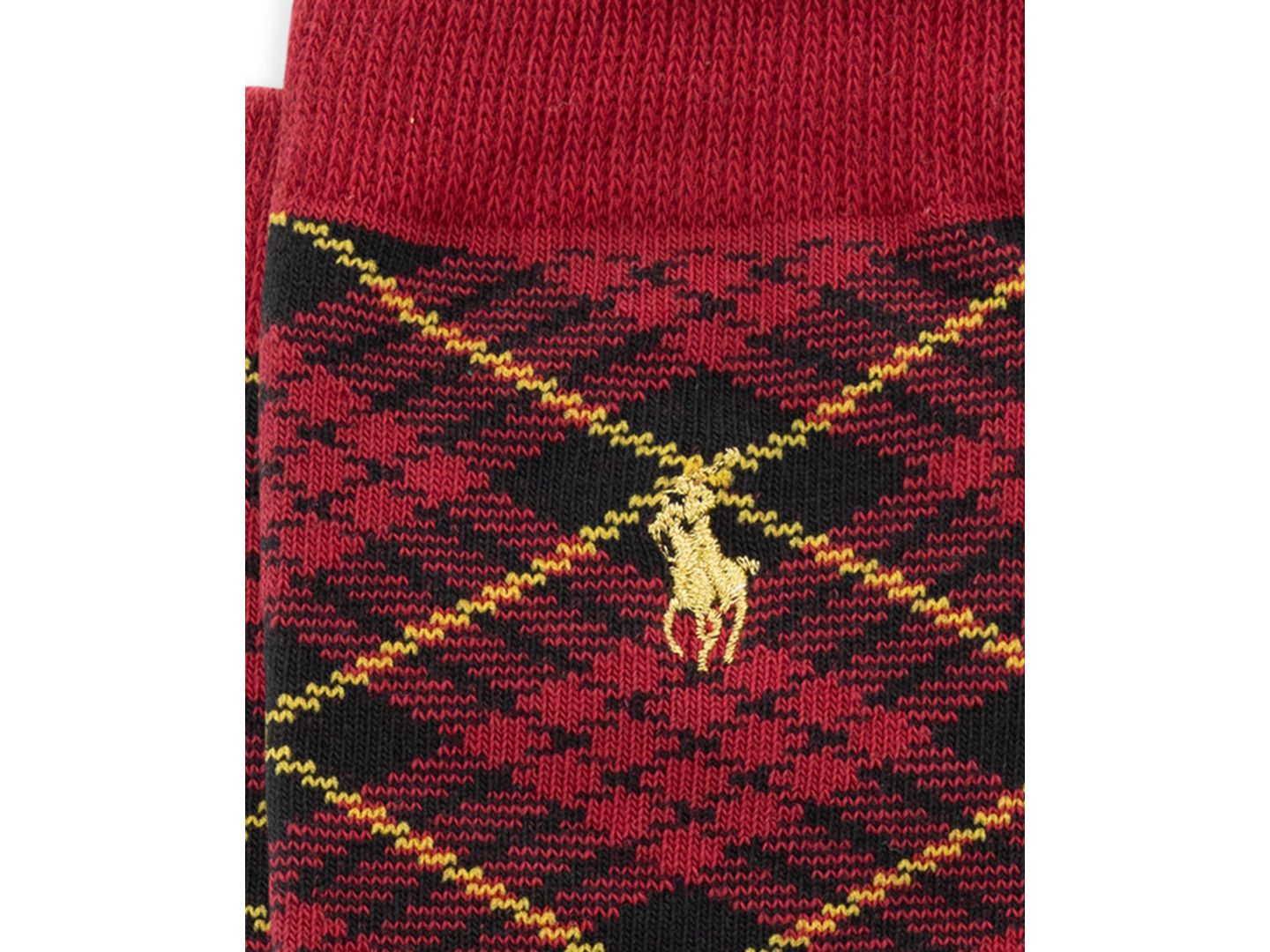 Носки для мальчиков, средней высоты, хлопок, 3 шт. — Polo Ralph Lauren, цвет: Бежевый / Красный — фото 4
