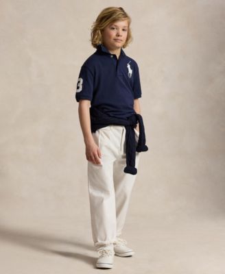 Polo Ralph Lauren Boys' 8-20 Big Pony Cotton Mesh Short-Sleeve