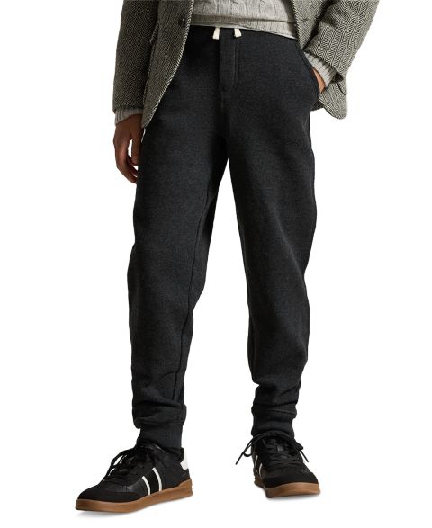 Брюки Polo Ralph Lauren Cotton Fleece Drawstring Joggers для мальчиков, цвет: Меланжевый