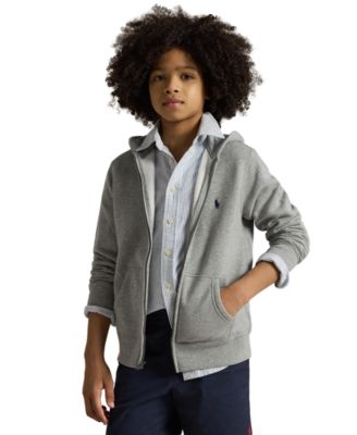 8-20 Boys' Cotton Fleece Zip Up Hoodie